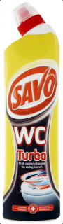 "A" - SAVO - WC Turbo - 750ml - WC Čistič