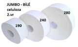      TP Jumbo 190, 2.vrstvý - BÍLÉ - CELULOZA