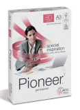 Papír kancelářský - A3 - třída AAA - PIONEER - 80g - 500ks / BÍLÝ 