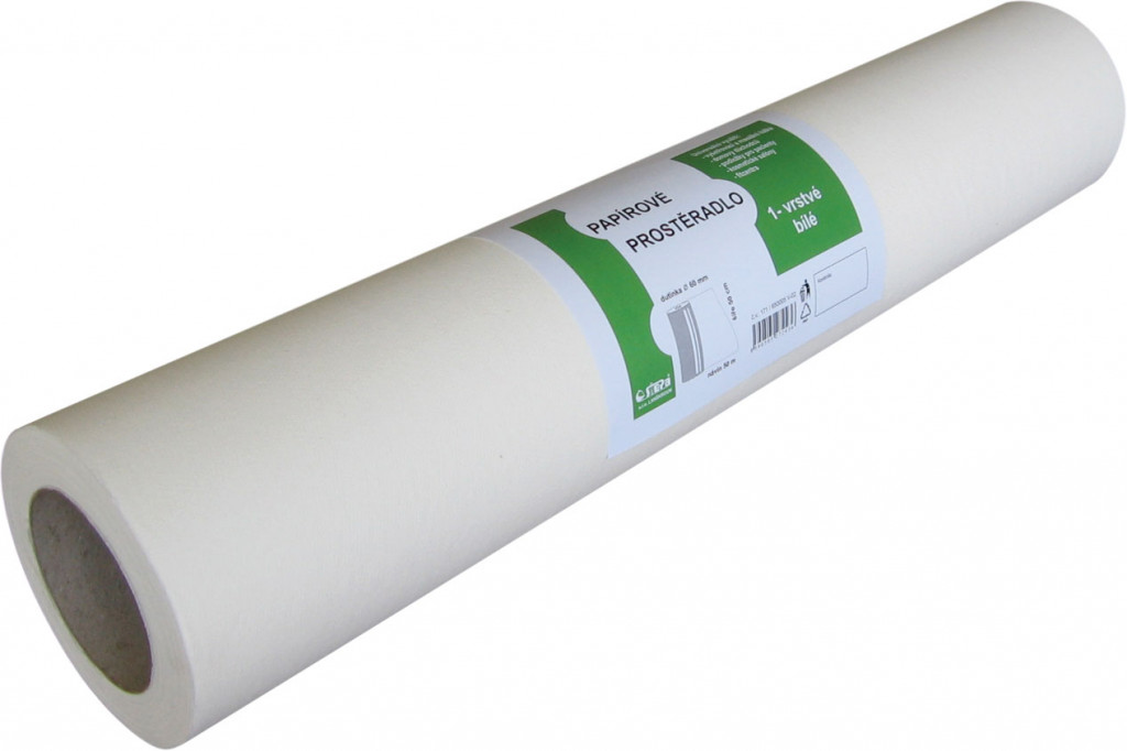 Papírové prostěradlo 50cm x 50m, 2.vrstvá celuloza