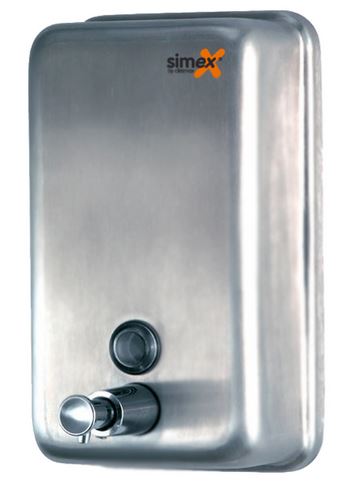 Dávkovač - zásobník na tekuté mýdlo - 1200ml / NEREZ MAT