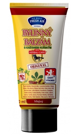 Bylinný balzám v tubě 150 ml - HŘEJIVÝ