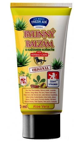 Bylinný balzám v tubě 150 ml - s Aloe Vera