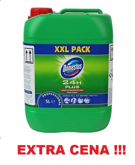     DOMESTOS - WC ČISTIČ / ZELENÝ - 5L