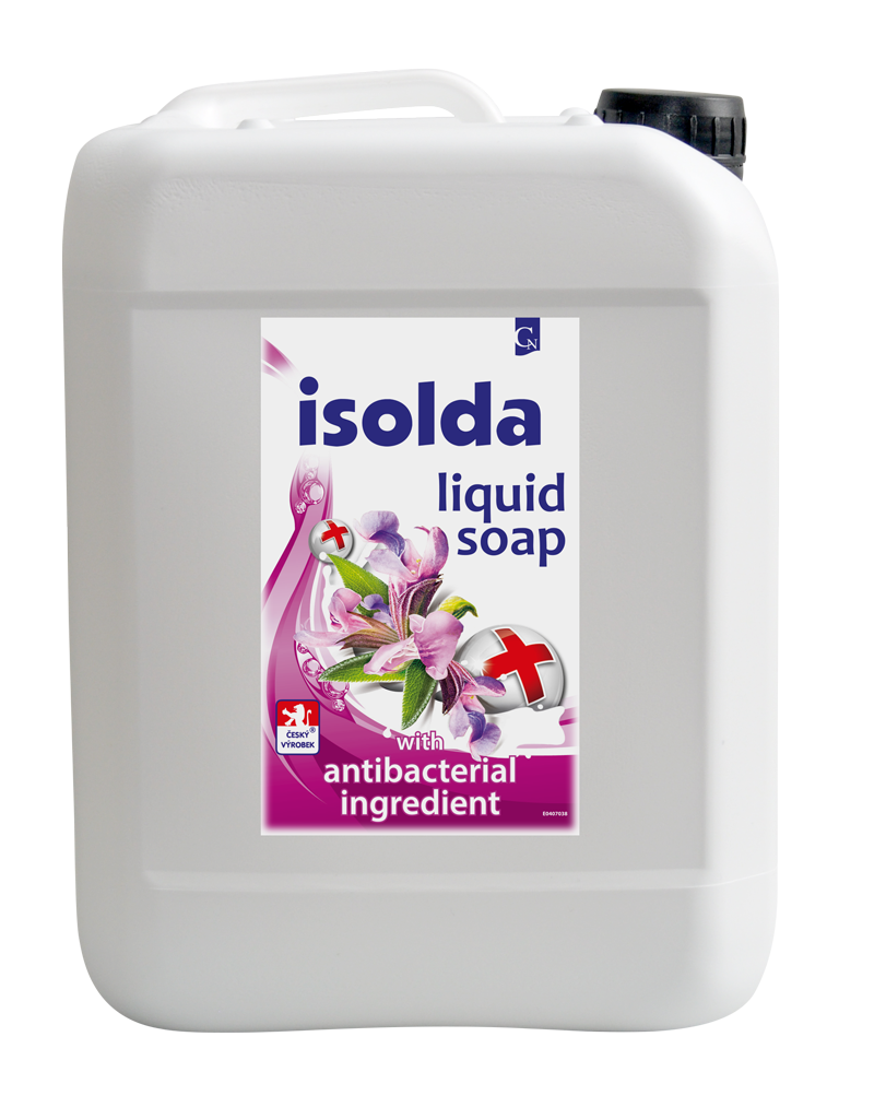 Tekuté mýdlo ● Isolda ● s antibakteriální přísadou ● 5L