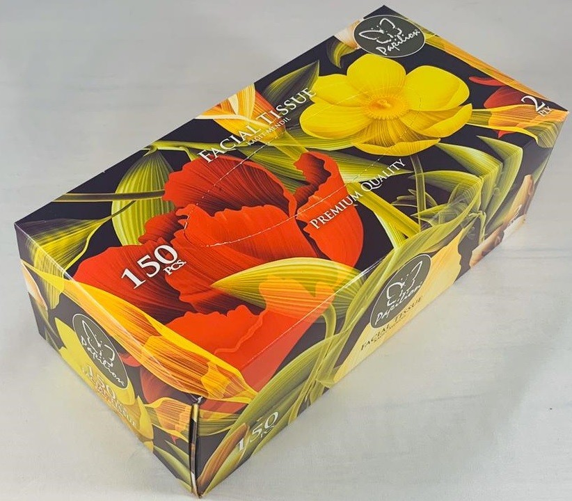 Kapesníky vytahovací - BOX 150ks - 2.vrstvé * PAPILION