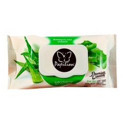 Ubrousky VLHČENÉ - box 100ks / Aloe Vera