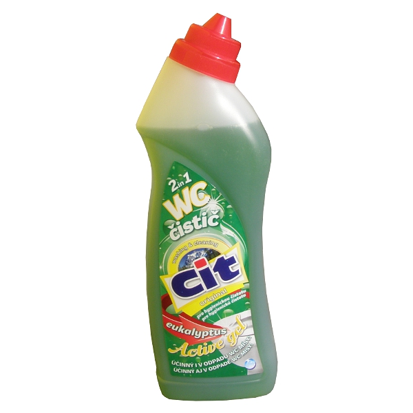 WC čistič CIT ● 750ml ● zelený - GEL