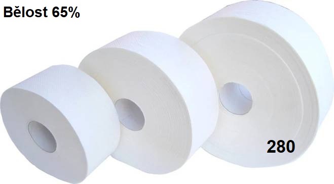 TP Jumbo 280, 2.vrstvý - recykl bělost 65%