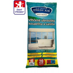 Ubrousky VLHČENÉ - box 20ks - KOUPELNA - sanita