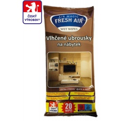 Ubrousky VLHČENÉ - box 20ks - NÁBYTEK
