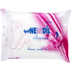 Ubrousky VLHČENÉ - box 20ks / Intimní hygiena