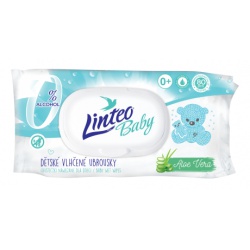 Ubrousky VLHČENÉ - box 80ks - LINTEO