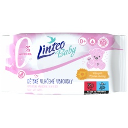 Ubrousky VLHČENÉ - box 72ks - LINTEO