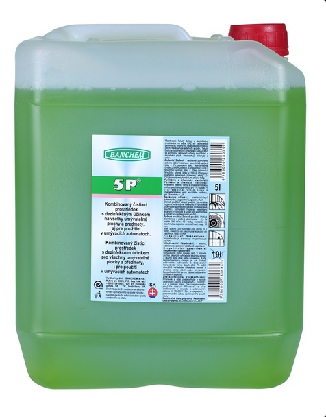 5P - 5L * čistící prostředek s dezinkečním účinkem / KANYSTR