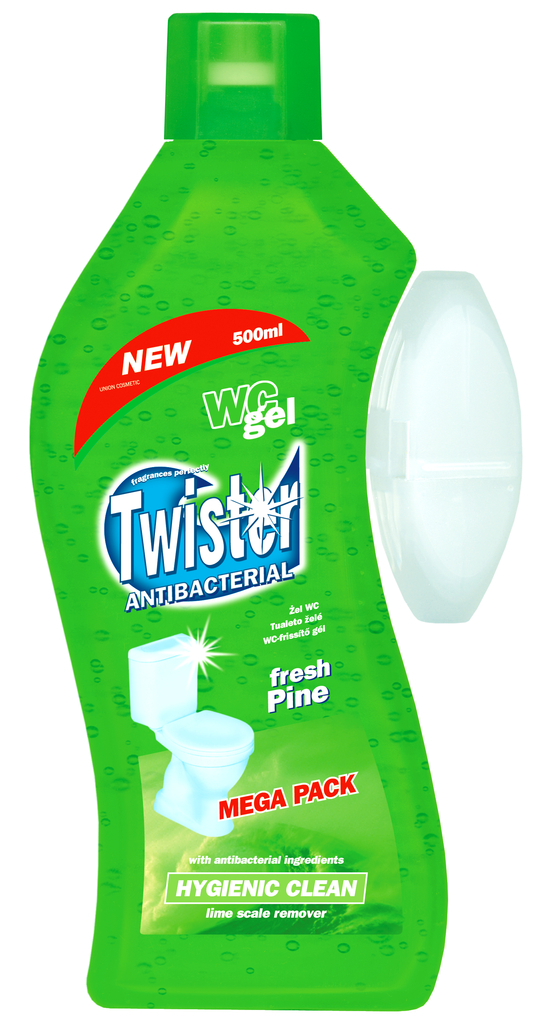 WC gel - PINE - 500ml - Zelený