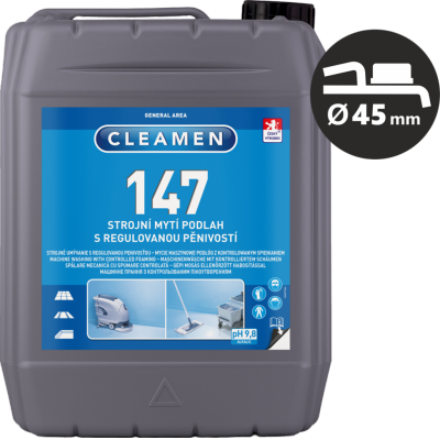 CN - CLEAMEN 147 - strojní mytí podlah - 5L - s regulovanou pěnivostí