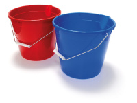 Kbelík  - PVC - 12L - s výlevkou, kovové ucho
