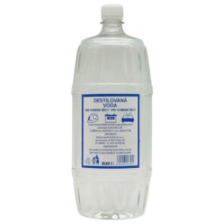 Destilovaná voda - 2L / láhev