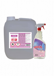 AGOL - 750ml - Alkoholová dezinfekce pro plochy a předměty - rozprašovač