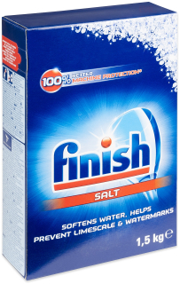 FINISH - 1,5kg - Sůl do myčky