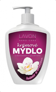 Tekuté mýdlo - LAVON - 500mL - BÍLÉ Kašmír ● PUMPIČKA