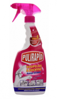 Pulirapid - 500ml - Koupelna / Kuchyně s octem - MR / růžový