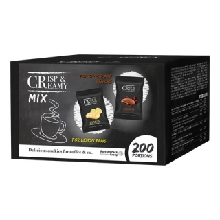 Sušenky ke kávě - křehké - MIX 200ks