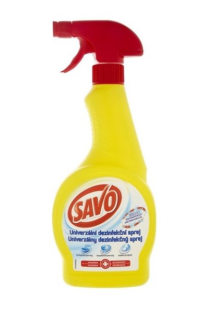 SAVO Univerzální dezinfekce - 500ml - (ŽLUTÉ) - rozprašovač