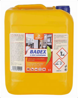 BADEX - 5L - bělící a dezinfekční přípravek na bázi chloru s vůní EUKALYPTU