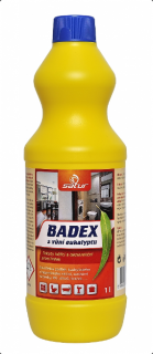 BADEX - 1L - bělící a dezinfekční přípravek na bázi chloru s vůní EUKALYPTU